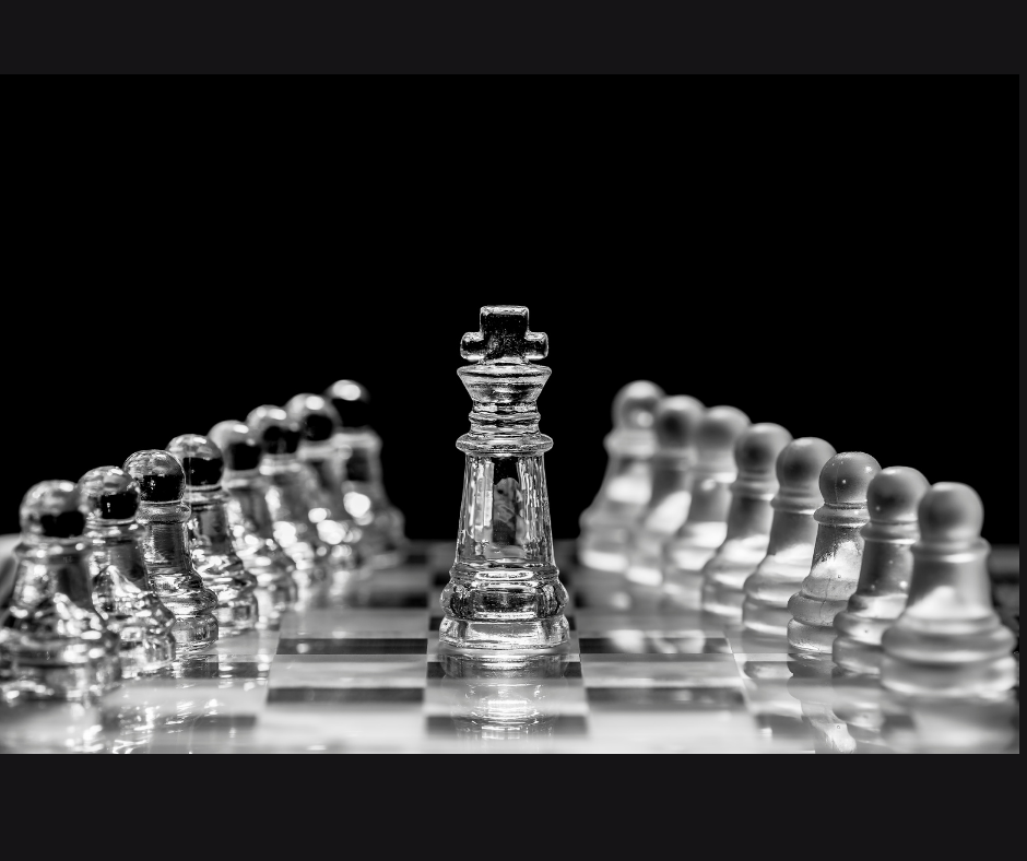 Glass Chess Pieces